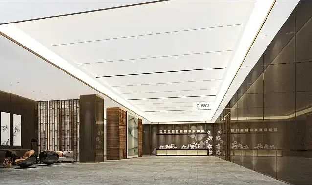 Decorative Marble Wall Panel PVC / Pet Film