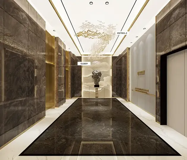 Marble isiri yekuzvinamatira PVC / PET FLIM