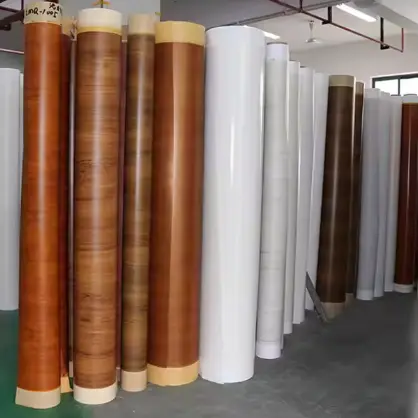 PVC Wood Grough film vinyl kicheni uye fenicha